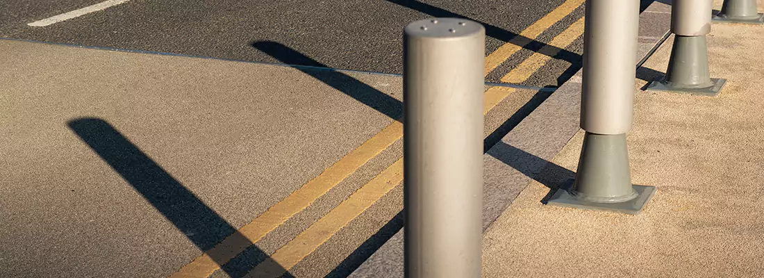 Custom Retractable Barrier Column Installations in Coral Gables, FL